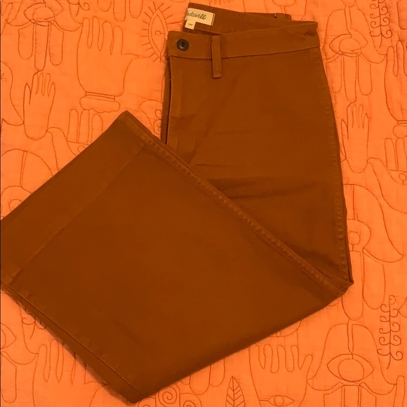 Madewell Pants - Madewell Emmett Wide-Leg Crop pant